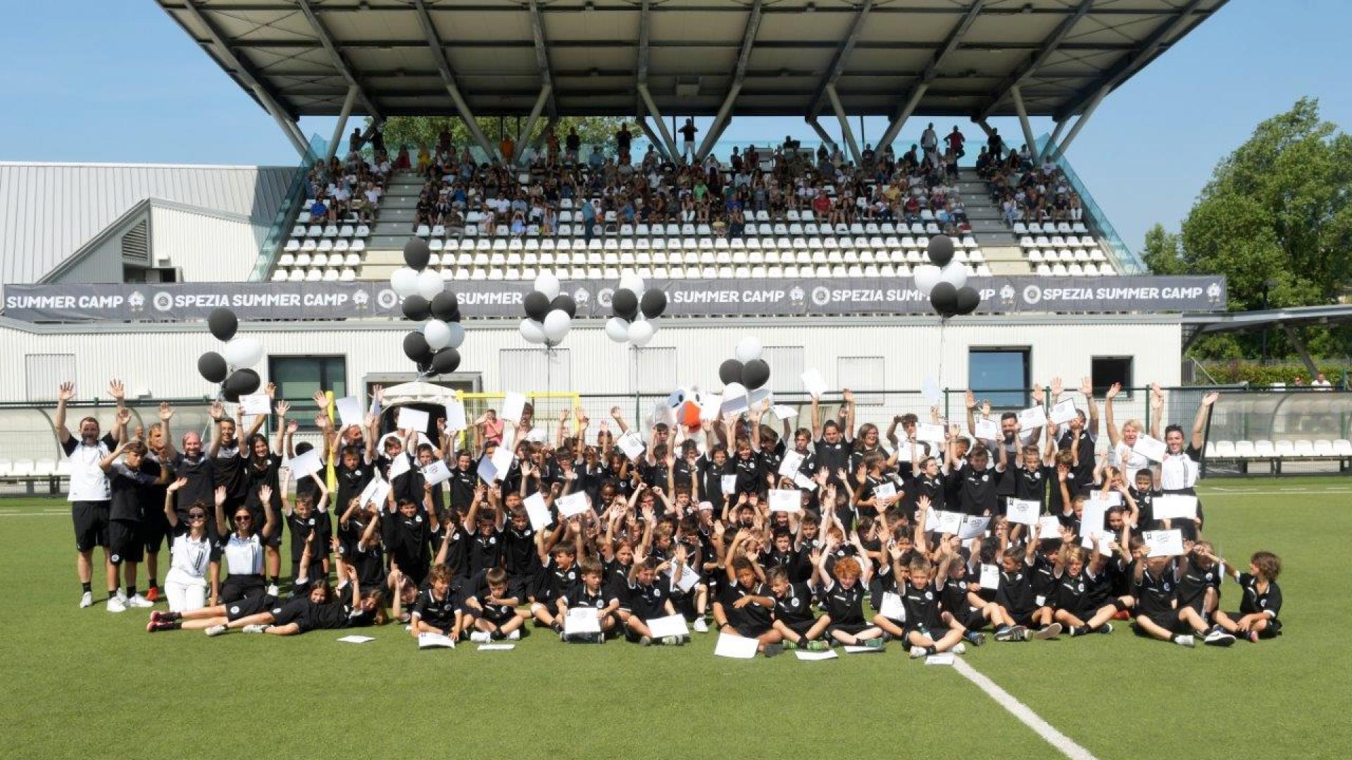 Grande festa per l’ultimo atto dello Spezia Summer Camp 2022