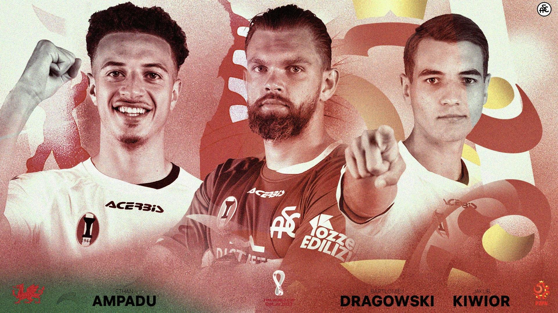 World Cup Qatar 2022: Ampadu, Dragowski e Kiwior convocati da Galles e Polonia